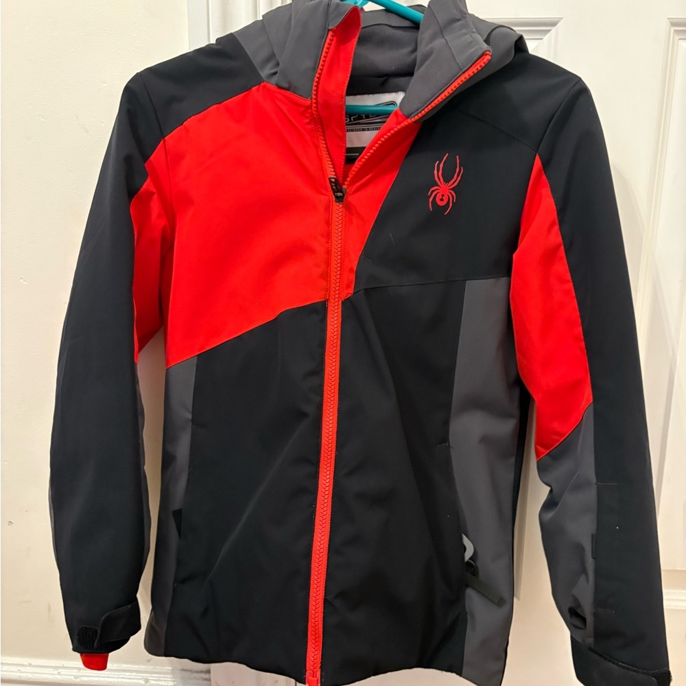 Boys spyder ski jacket